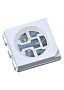 FM-T5050HRK-624N, светодиод SMD 5050 PLCC красный 110гр 624 нм 2100 мКд