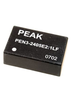 PEN3-2405E2:1LF, DC/DC,3W,Вх:18-36V,Вых:5V/1A,1500VDC,DIP24,Ind.