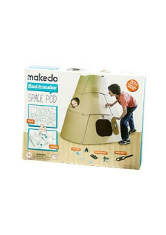 Конструктор MAKEDO FM09-001 "Космический корабль", 57 деталей