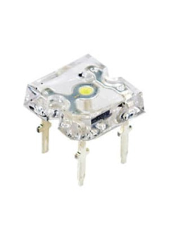 ARL-7600UWC-E, св.диод,белый,"Пиранья" с плоской линзой, 1000-2500mcd